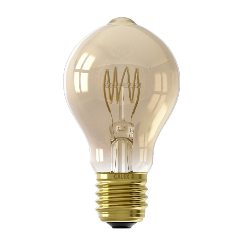 Verzamelen Associëren zo Calex LED Flex Filament standaardlamp 4W Goud 425732 - DeJaren30Fabriek.nl